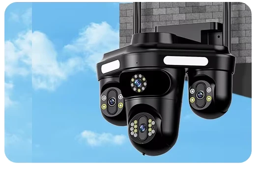 Avenir AV-S316 4 Kameralı 16MP 3 Ptz Dönebilen Wifi Sesli Kamera - Resim 9