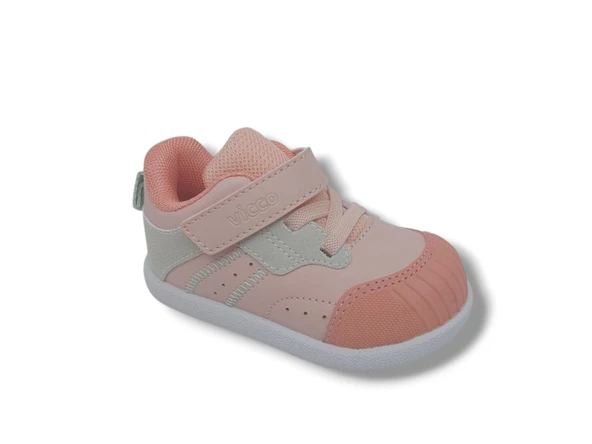 Vicco Ayden İlk Adım Bebek Pudra Casual Ayakkabı - Resim 4