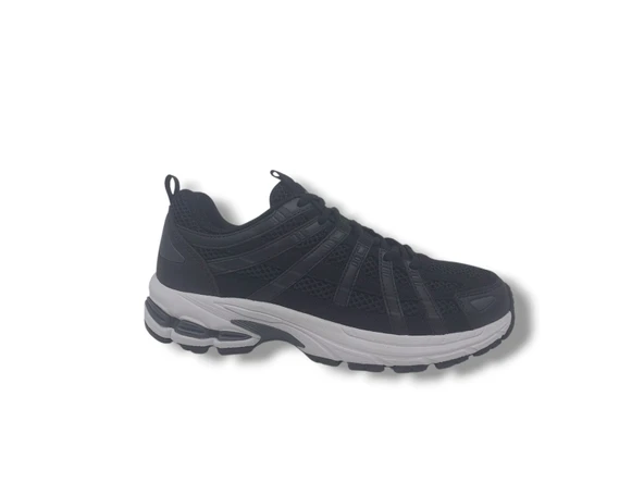 Lescon Pace Runner Unisex Siyah Yürüyüş Koşu Spor Ayakkabı ürün görseli