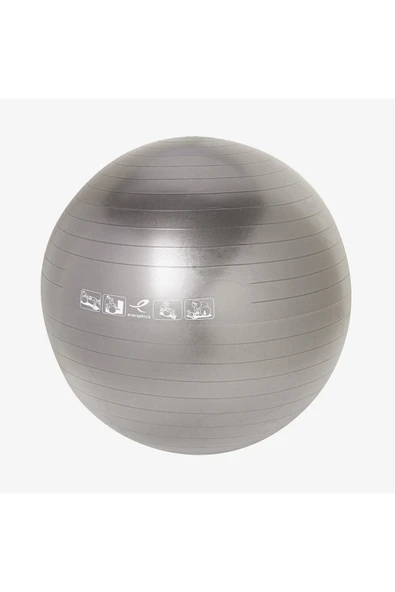 Energetics Unisex Gri Pilates Topu 75cm - 1