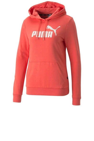 Puma Kadın Ess Logo Hoodie Tr (S) Salmon 58679735 ürün görseli