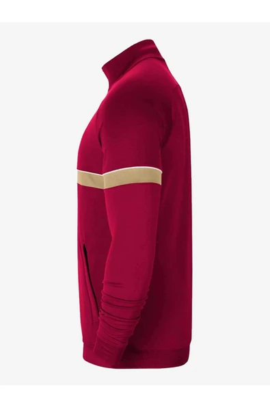 Nike Dri Fit Academy Erkek Kırmızı Dik Yaka Ceket - Resim 3