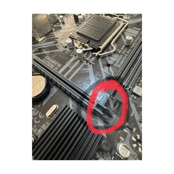 Gigabyte H310M H  SATA DDR4 2666  İkinci El ürün görseli 1