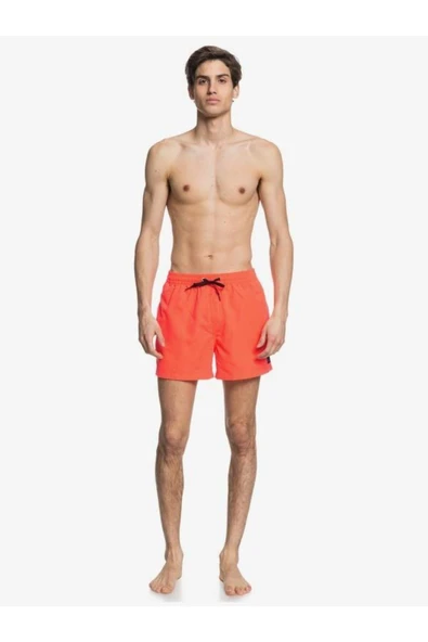 Quiksilver Unisex Kırmızı Spor Şort - Resim 3