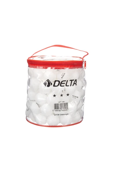 Delta 100'lü Çantalı Masa Tenisi Topu Beyaz Bpt 685 ürün görseli