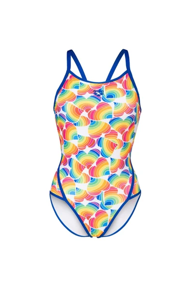 ARENA Women’s Prıde Swımsuıt Super Fly Back Kadın Yüzücü Mayosu