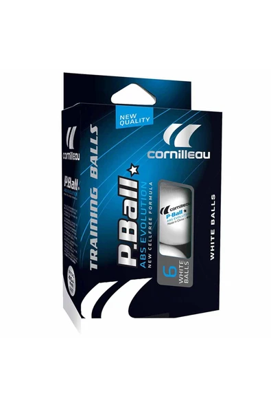 Cornilleau P-ball Abs Evolution 1 Yıldız 6lı Masa Tenisi Topu - 1