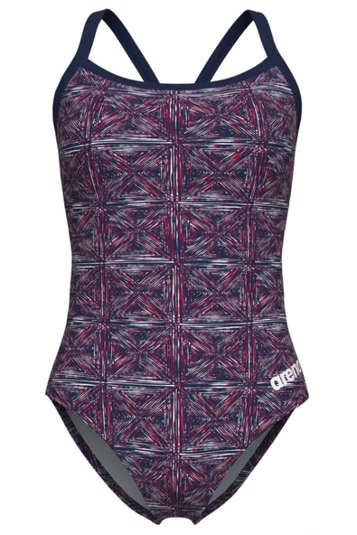 ARENA ABSTRACT TILES KADIN YÜZÜCÜ MAYOSU 007141417