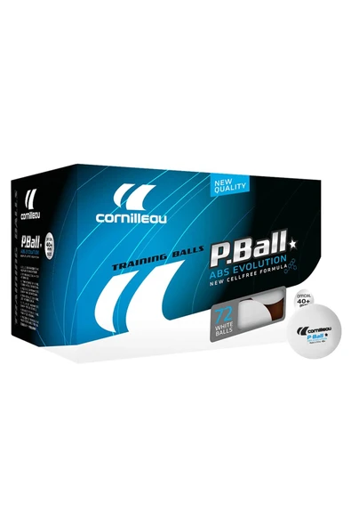Cornilleau P-ball Abs Evolution 1 Yıldız 72 Li Masa Tenisi Topu Beyaz - 3