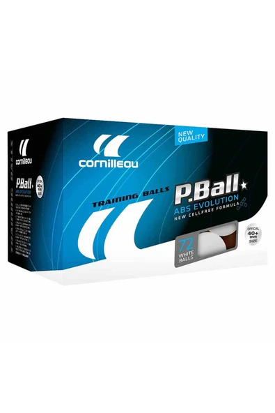 Cornilleau P-ball Abs Evolution 1 Yıldız 72 Li Masa Tenisi Topu Beyaz