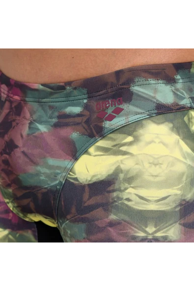 ARENA Hero Camo Erkek Siyah Yüzücü Mayosu 005916550 - 4