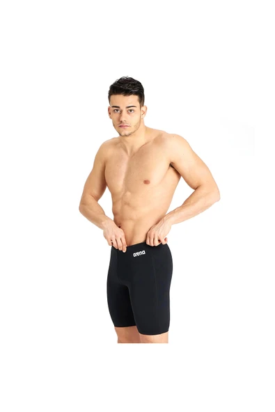 ARENA Team Swim Jammer Solid Erkek Siyah Yüzücü Mayosu 004770550 ürün görseli