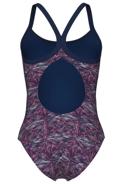 ARENA ABSTRACT TILES KADIN YÜZÜCÜ MAYOSU 007141417 - 3