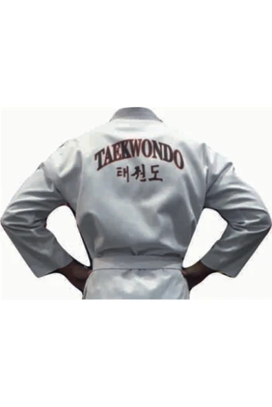 whiteface Taekwondo Elbisesi & Çocuk Ve Yetişkin Beyaz Yaka - 4