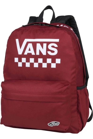 Vans Wm Street Sport Realm Backpack Kadın Kırmızı Sırt Çantası Vn0a49zjzbs1 - Resim 2