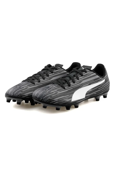 Puma Unisex Krampon - Rapido III FG/AG Jr Puma Black-Puma Whit - 10657602 - 3