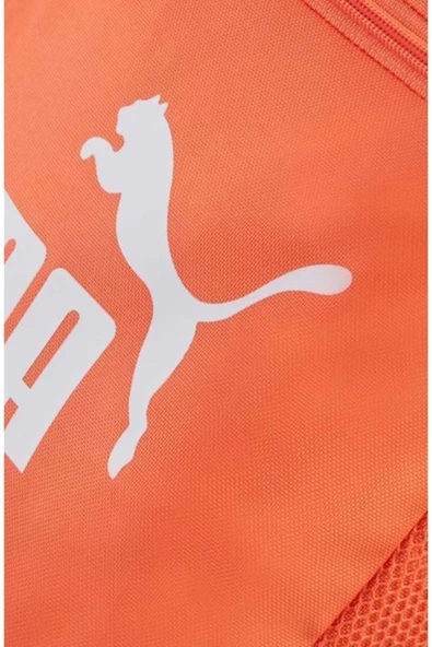 Puma Phase BackPack 075487-01 Unisex Sırt Çantası TURUNCU - Resim 4