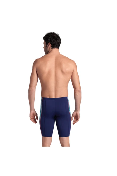 ARENA Men's Camo Kıkko Swım Jammer/navy - Resim 2