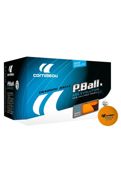 Cornilleau P-ball Abs Evolution 1 Yıldız 72 Li Masa Tenisi Topu Turuncu - 3