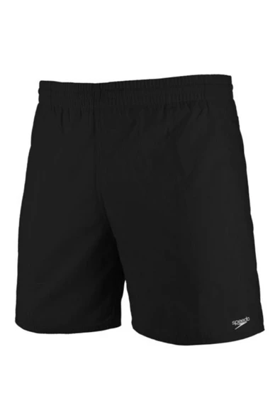 SPEEDO Erkek Çocuk Siyah Solid 15" Şort Mayo - 1