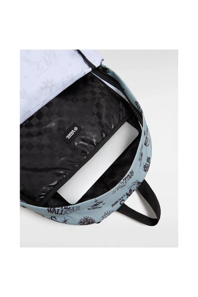 Vans Old Skool Backpack Unisex Sırt Çantası Vn000h4wcjl1 Yeşil - Resim 5
