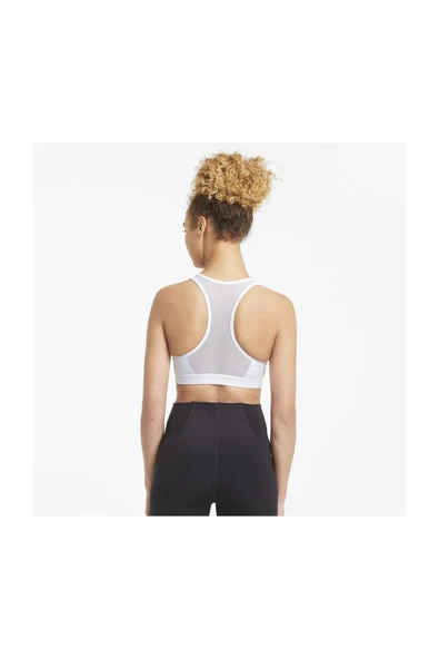 Puma Mid Impact 4Keeps Bra - Beyaz Spor Sütyeni - 4