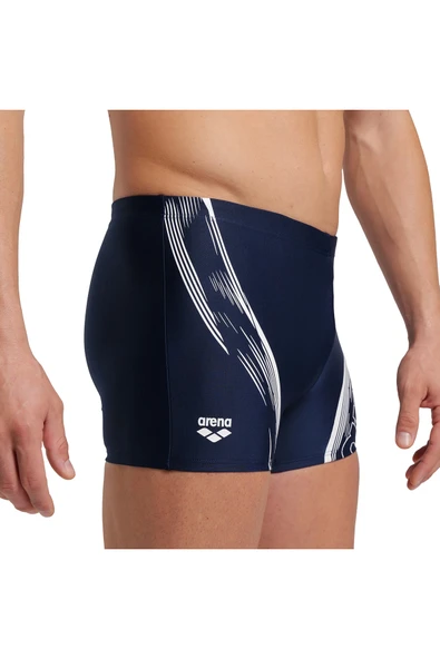 ARENA Swim Graphic Erkek Mavi Yüzücü Mayosu 005535710 - 4