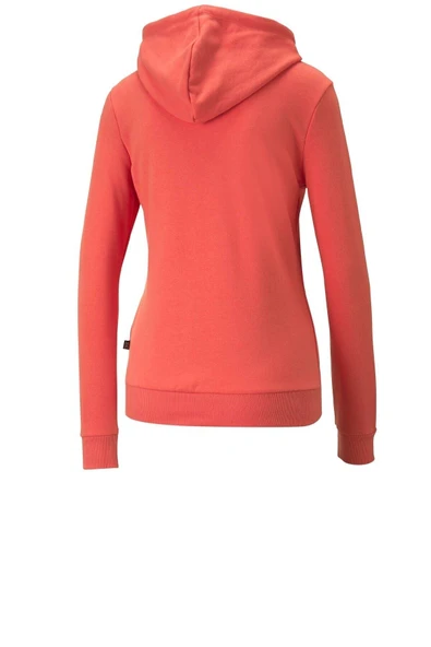 Puma Kadın Ess Logo Hoodie Tr (S) Salmon 58679735 - Resim 2
