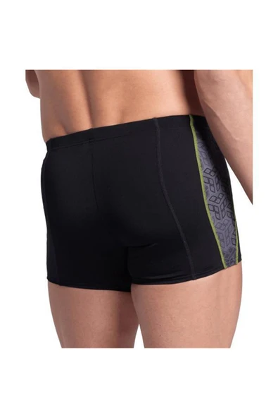 ARENA Camo Kikko Swim Short Black ERKEK YÜZÜCÜ MAYOSU - Resim 3
