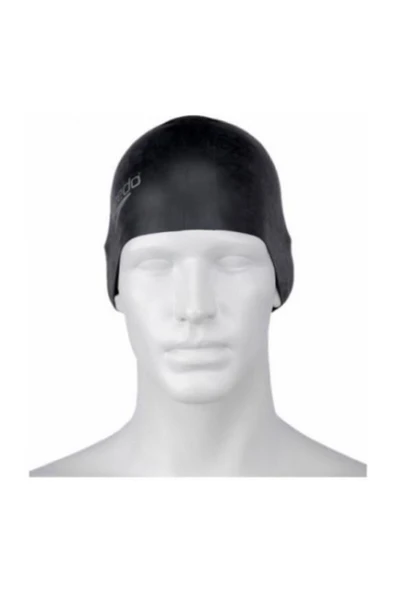 SPEEDO Long Hair Cap Au Black Unisex Siyah Yüzücü Bonesi UNISEX YÜZÜCÜ BONESİ 8-061680001 - Resim 3