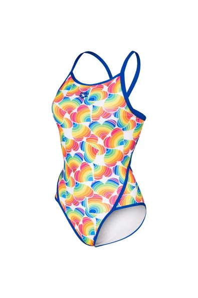 ARENA Women’s Prıde Swımsuıt Super Fly Back Kadın Yüzücü Mayosu - 2