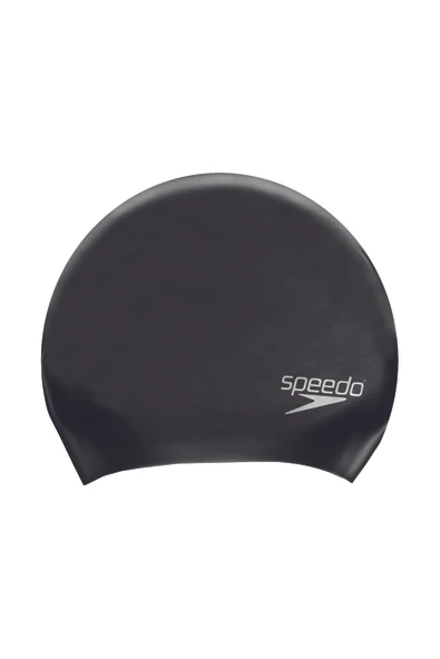SPEEDO Long Hair Cap Au Black Unisex Siyah Yüzücü Bonesi UNISEX YÜZÜCÜ BONESİ 8-061680001 ürün görseli