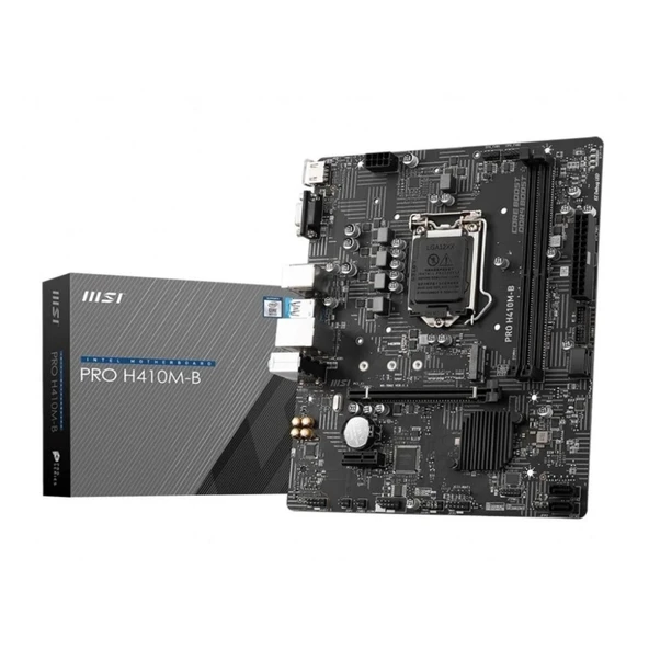 MSI PRO H410M-B SOKET 1200 DDR4 2933 M.2 ürün görseli 1