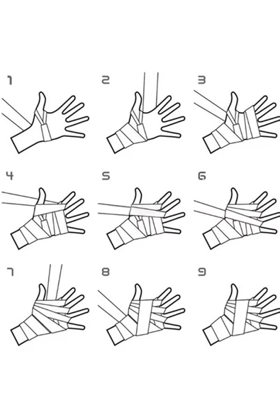 PACIFIC Box / Kick Box Bandaj 3.50mt. - Resim 3