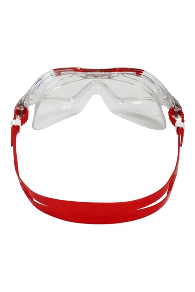 Aqua Sphere Aquasphere Vista Xp Şeffaf Lens Kırmızı Yüzücü Gözlüğü - 4