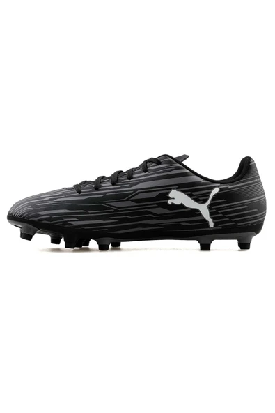Puma Unisex Krampon - Rapido III FG/AG Jr Puma Black-Puma Whit - 10657602 - 2