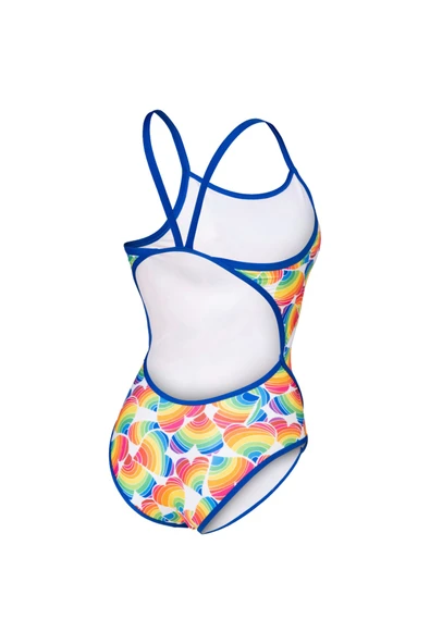 ARENA Women’s Prıde Swımsuıt Super Fly Back Kadın Yüzücü Mayosu - 6