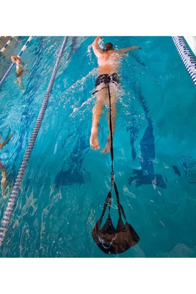 strechcordz Yüzme Antrenman Paraşütü 40cm (KEMER KAYIŞ PARAŞÜT) - Resim 2