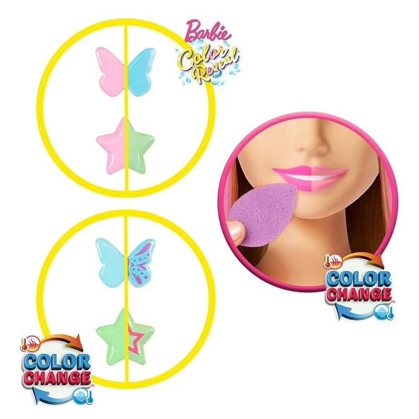 JFG81 Barbie Saç Tasarımı Büstü - Resim 3