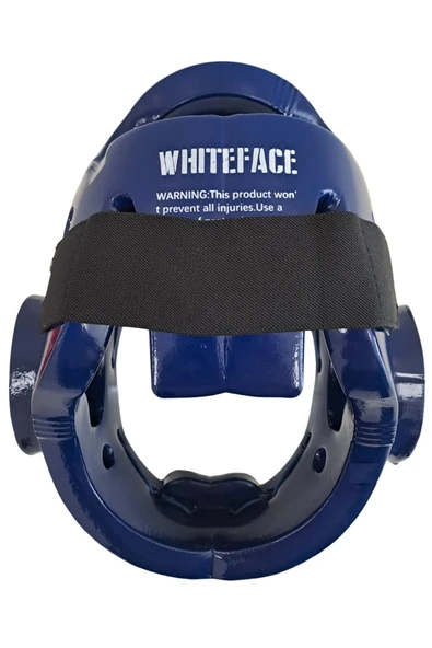whiteface Taekwondo Camlı Mantar Kask (Mavi) - 3