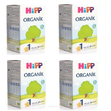 Hipp 1 Organik Bebek Sütü 600 gr 4 Adet - 1