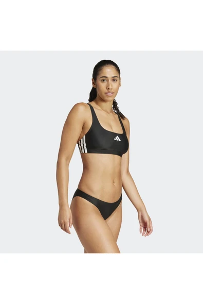 adidas 3-Stripes V-Back Bikini - Resim 5