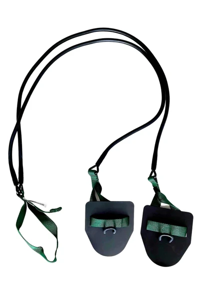 strechcordz El Paletli Yüzme Kara Antrenman Direç Lastiği (yeşil) (3,6-10,8 Kg) - Resim 2