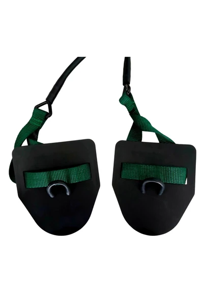 strechcordz El Paletli Yüzme Kara Antrenman Direç Lastiği (yeşil) (3,6-10,8 Kg) - Resim 3