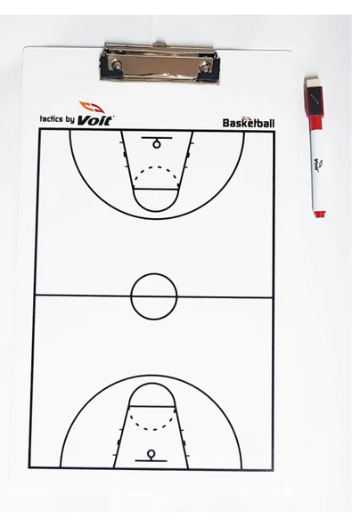 Voit ACB500/BASK Basketbol Taktik Tahtası + Kalem - 1