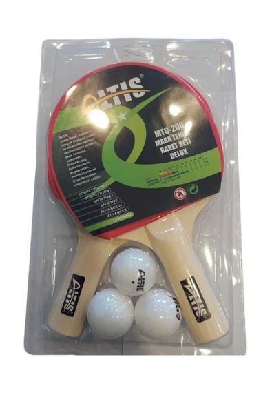 ALTIS MTC200 MASA TENİS RAKET SETİ DELUX 2 RAKET 3 TOP 1 YILDIZ AMBALAJLI ürün görseli