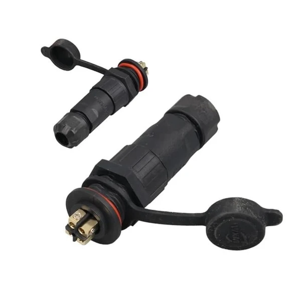 IC-266M 16Mm Su Geçirmez Konnektor Şase Seyyar Takım 4 Pin ürün görseli 1