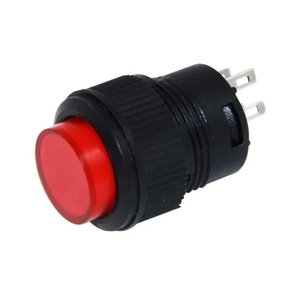 IC-180C Yuvarlak 3P Işıklı 16mm Basmalı Kalıcı Buton ürün görseli 1