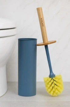 VICHY MAVİ Silindir Bambu Saplı Klozet Fırçası VCH-6607 ürün görseli