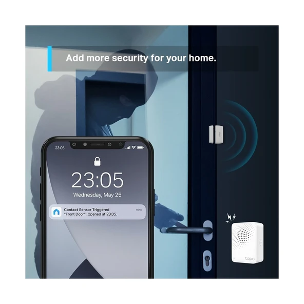 Tp-Link Tapo T110 Akıllı Temas Sensörü - Resim 6